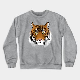 Hypnotic Bengal Tiger Crewneck Sweatshirt